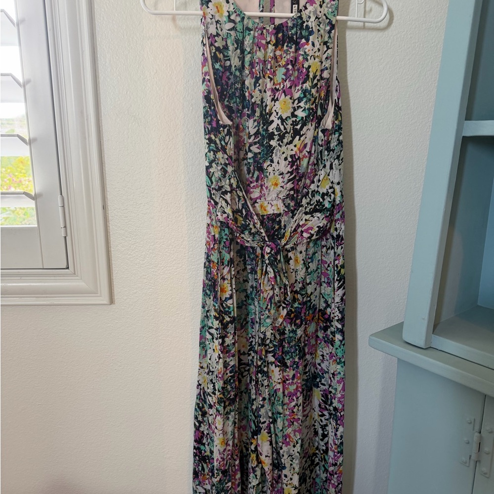 Tracy Reese Multicolor Floral Maxi Dress